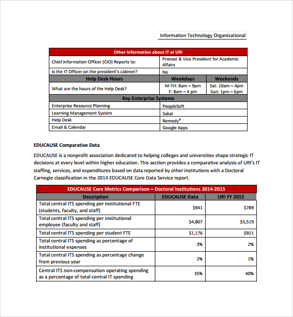 Free 10 It Assessment Templates In Ms Word Google Pages Pdf Pages