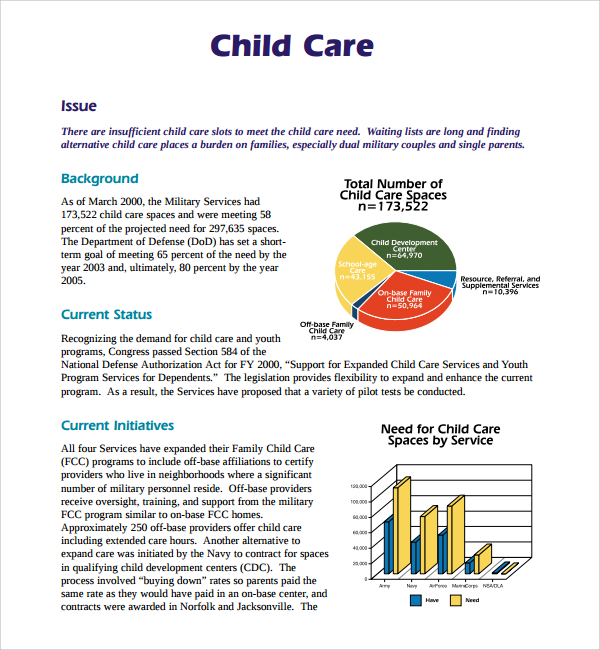 child care daily note template