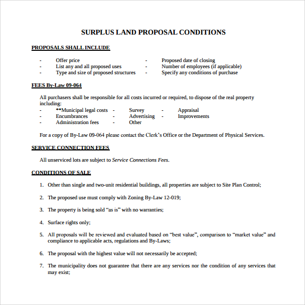 purchase proposal template pdf