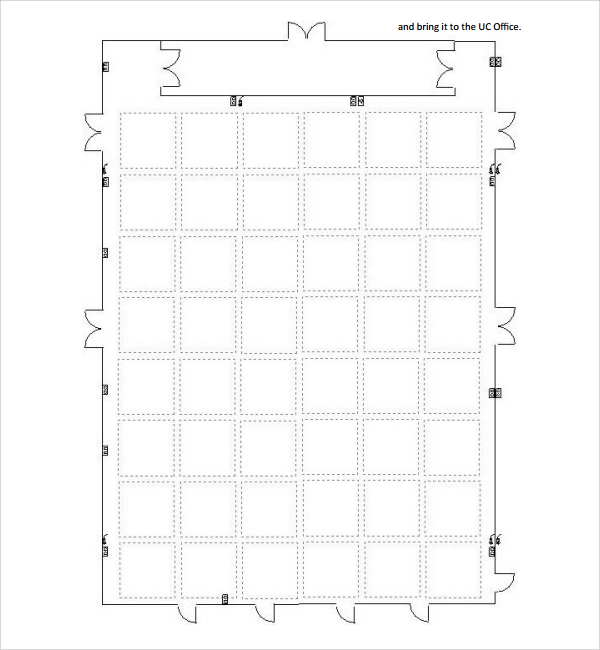 blank floor plan template