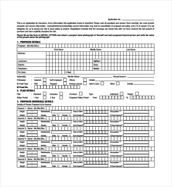 FREE 14 Sample Insurance Proposal Templates In Excel PDF MS Word 