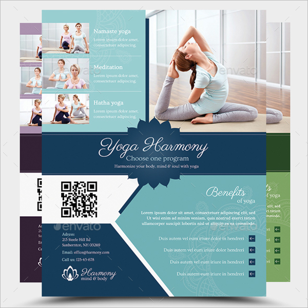 harmony yoga flyer