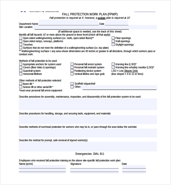 fall protection plan template pdf%ef%bb%bf