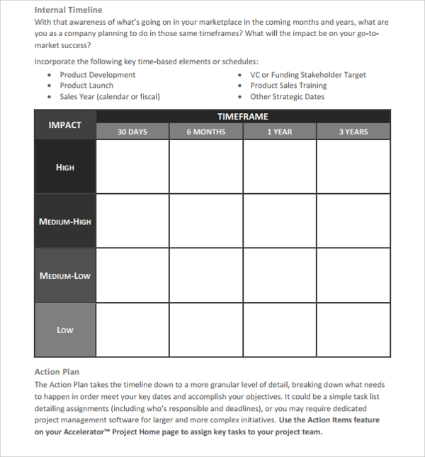 project flight plan template