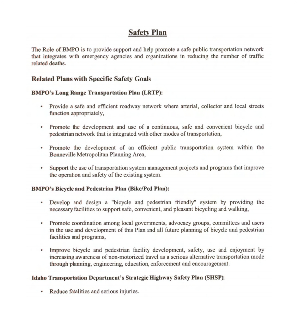 FREE 8  Sample Security Plan Templates in PDF MS Word Google Docs