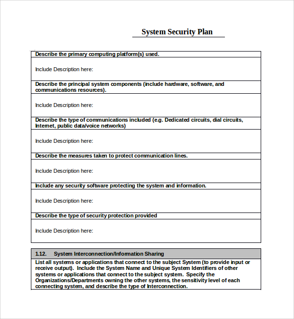 security services business plan pdf