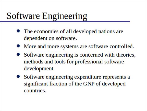 software engineering powerpoint template