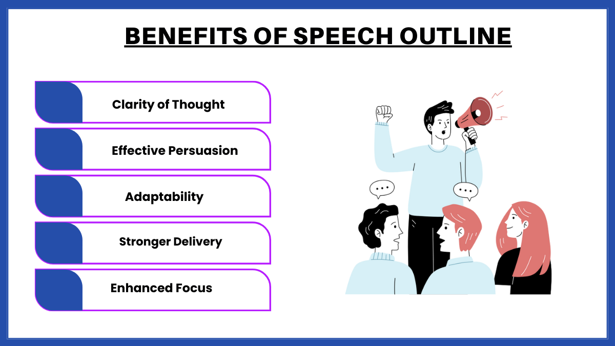 benefits of speech outline