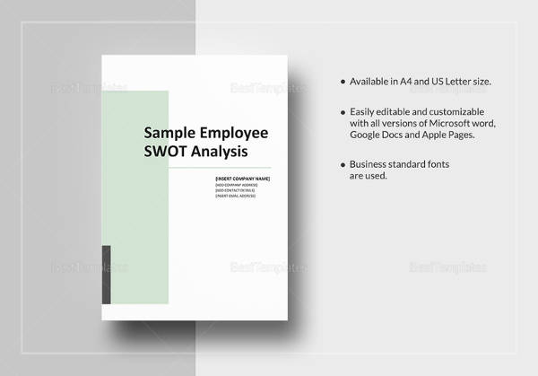 employee swot analysis template