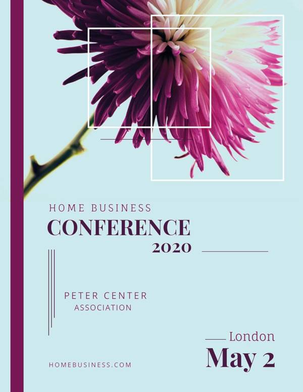 free conference flyer template