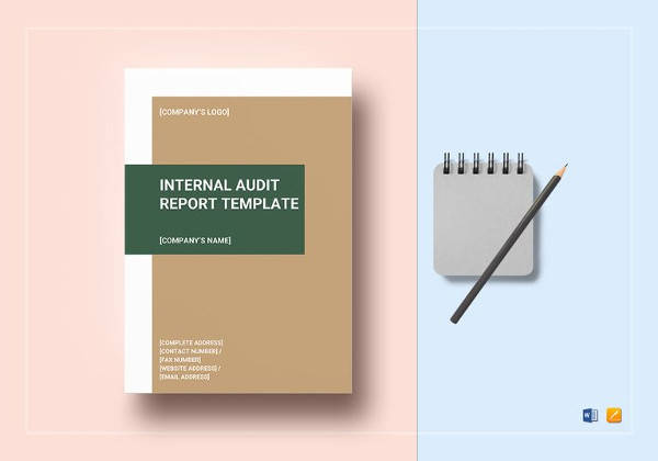 internal audit report template to edit
