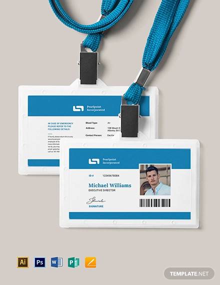 sample id card