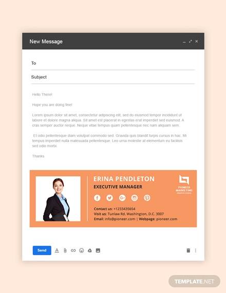 sample marketing agency email signature