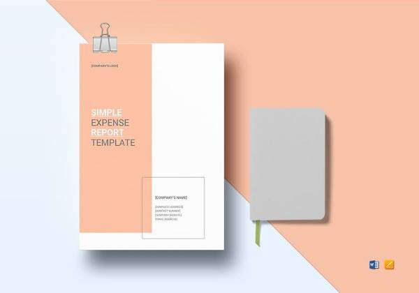 simple expense report template