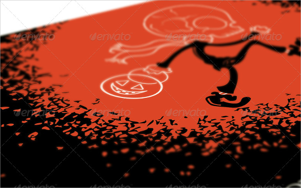 attractive halloween invitation template