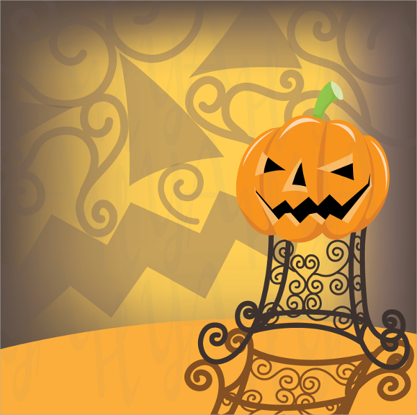 FREE 6+ Sample Halloween Invitation Templates in PDF MS Word Vector