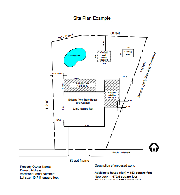 10+ Site Plan Templates Sample Templates