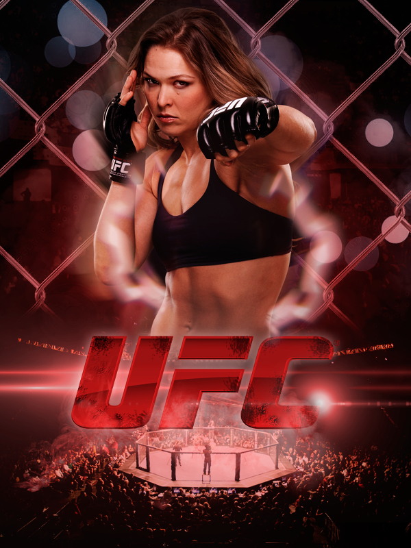 ufc flyer template example