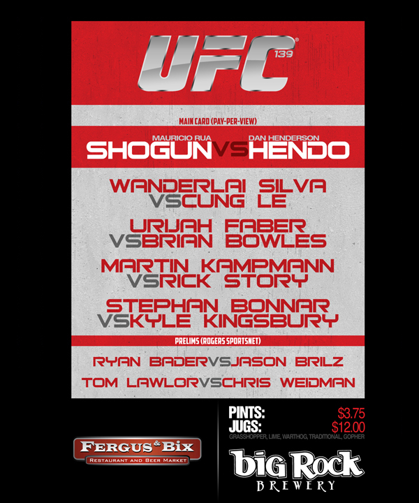 15 Ufc Flyer Templates Sample Templates