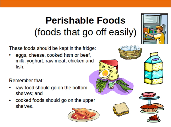 food storage presentation ppt 