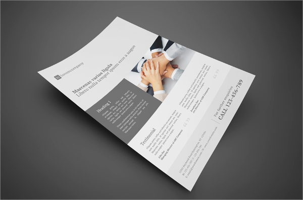 professional corporate flyer template