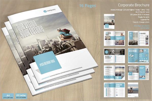 perfect corporate promotional brochure