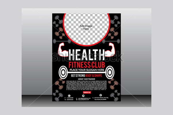 health fitness center brochure