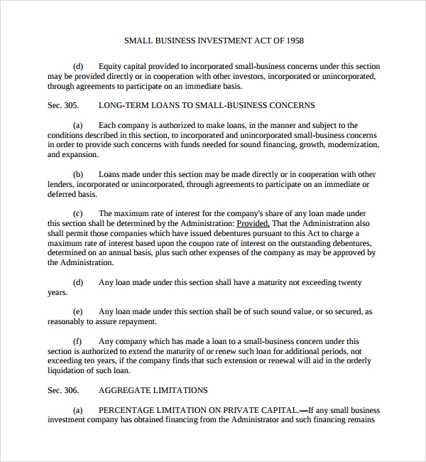 FREE 14+ Sample Business Investment Agreement Templates in ...
