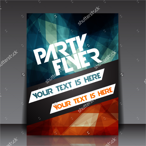 party web flyer template