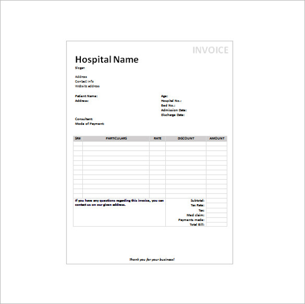 FREE 16 Doctors Receipt Templates In PDF MS Word