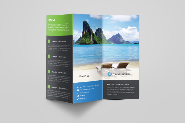 travel brochure templates free download