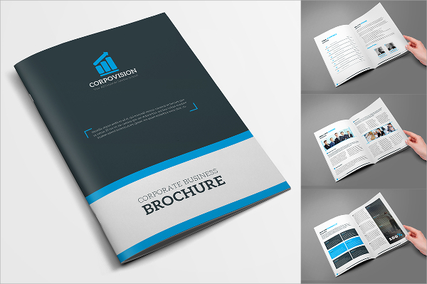 clean brochure template