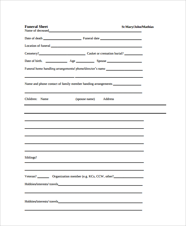 free-15-sample-funeral-checklist-templates-in-excel-pdf-google