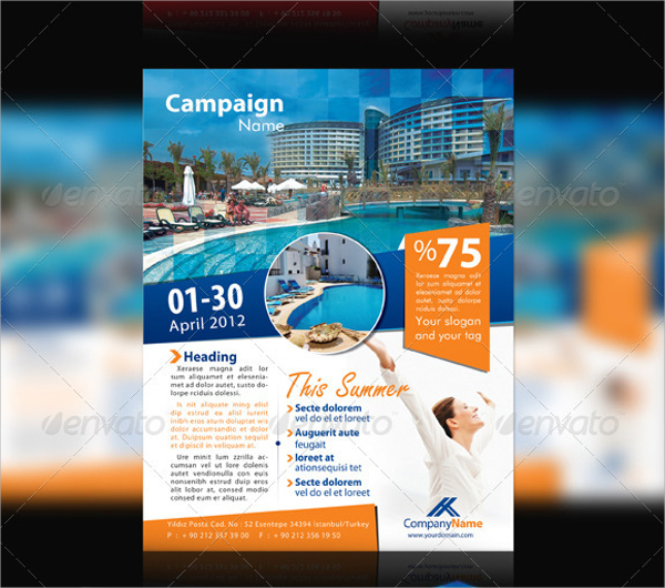 free campaign flyer template