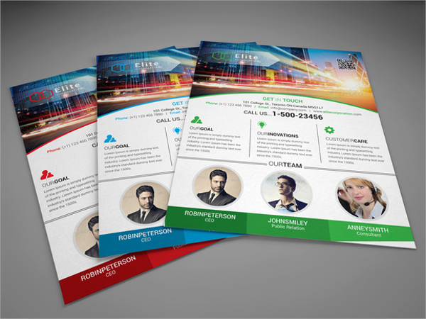 sample campaign flyer template