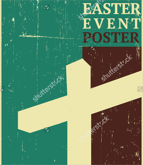 easter church flyer template