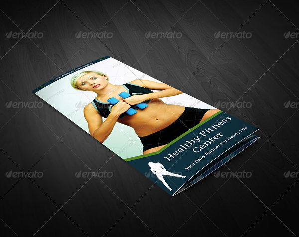 fitness club brochure template microsoft word