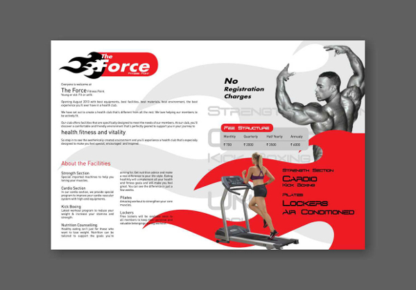 force gym brochure