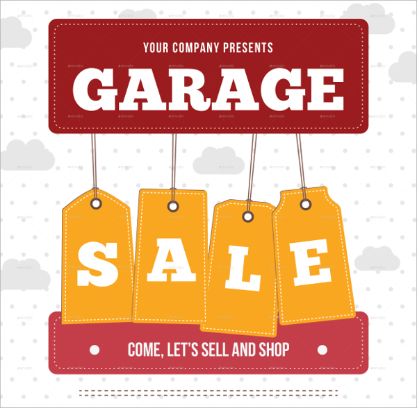 Yard Sale Flyer Template Word