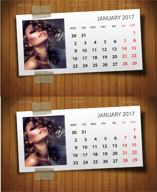 customizable calendar flyer template