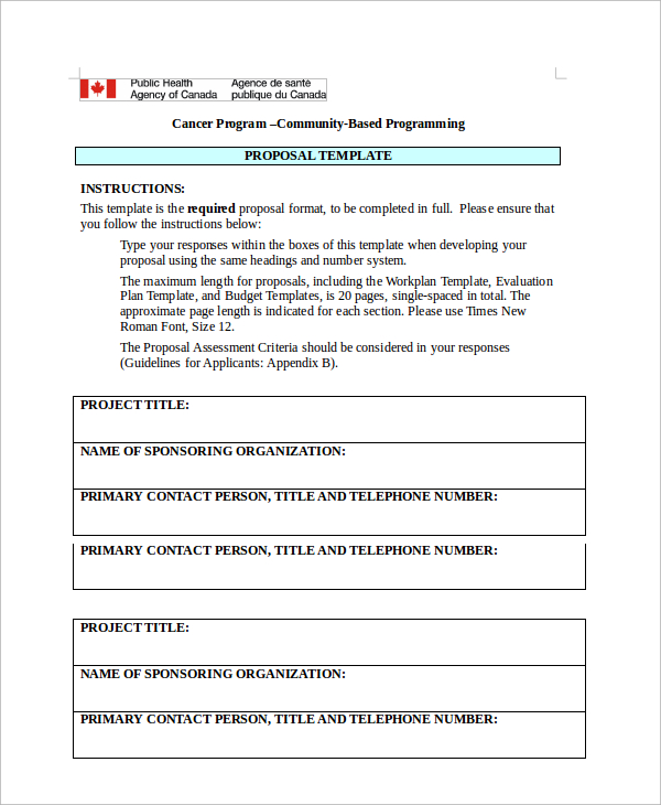 7+ IT Proposal Templates | Sample Templates