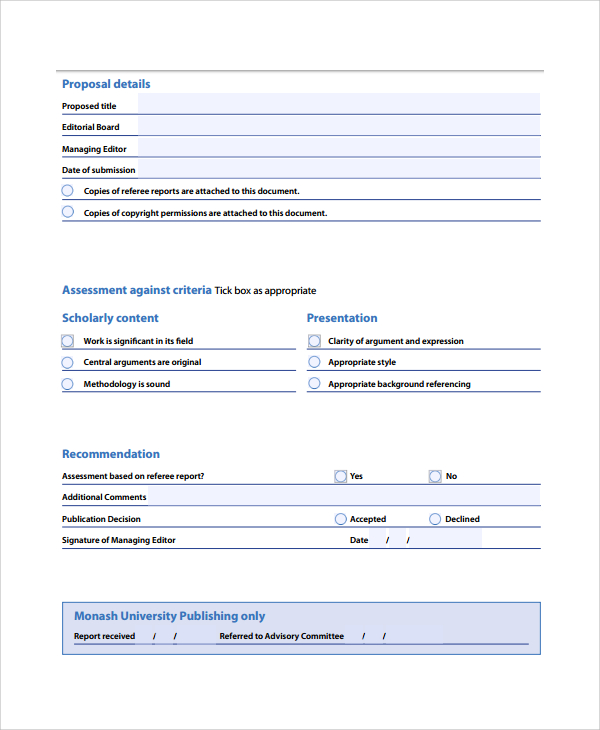 it proposal evaluation template