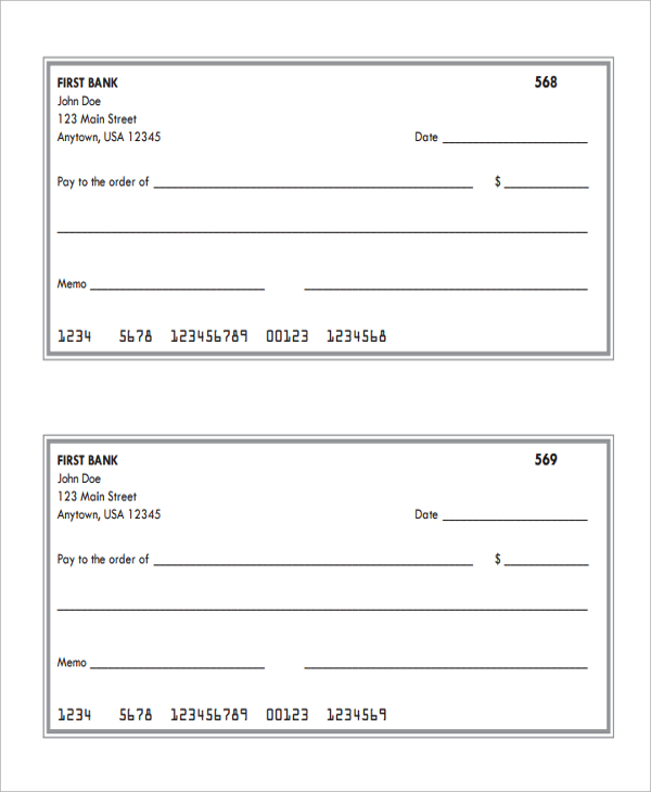 FREE 8+ Sample Deposit Slip Templates in PDF | MS Word | Excel