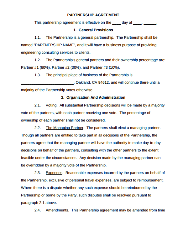 partnership dissolution agreement free