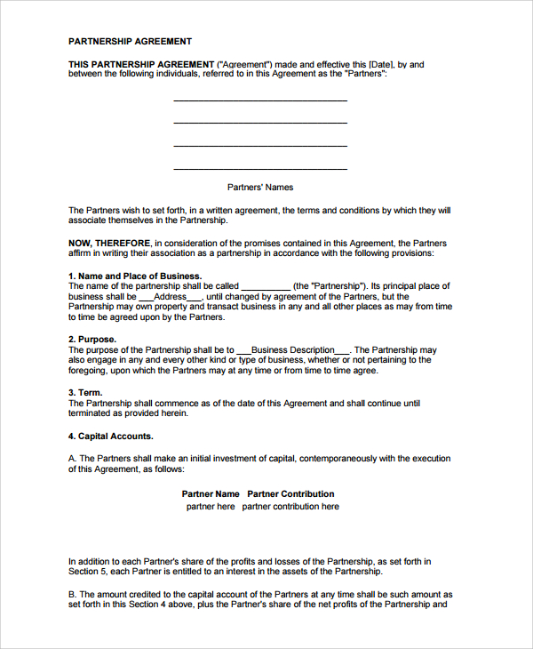 basic partnership dissolution agreement