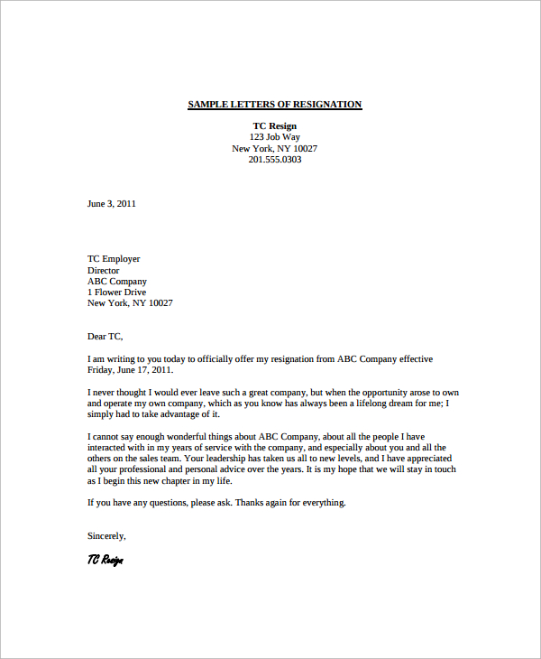 sample-letter-informing-resignation-of-employee-new-sample-t