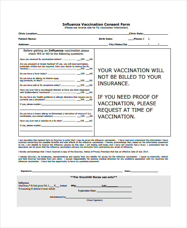 printable vaccine consent form