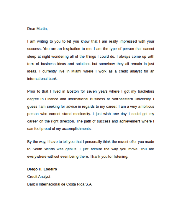 you that thank am confident i letter Sample  Templates Admiration  Letters  8