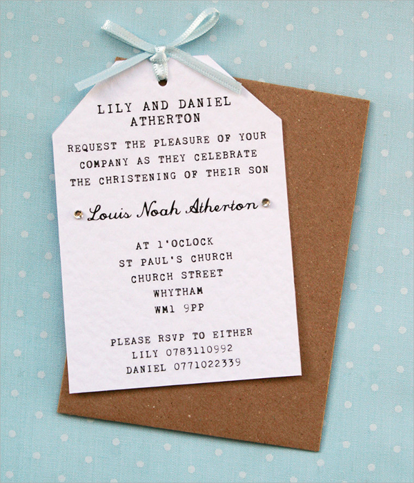 baby boy naming ceremony invitation