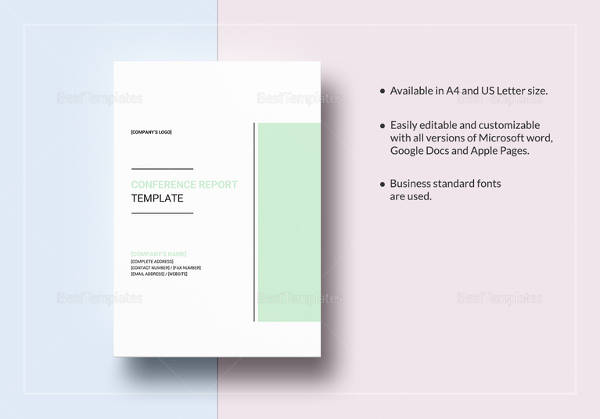 conference report template